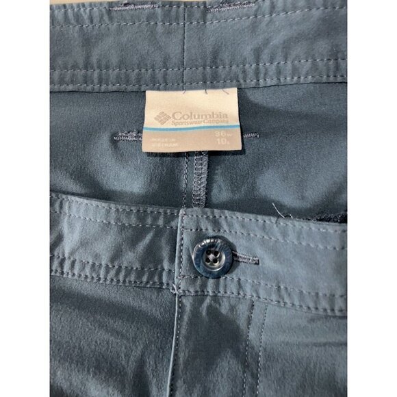 COLUMBIA Men’s Shorts Reg. Fit Size 36x 10 L Light Weight Blue Pockets Y - Picture 5 of 6
